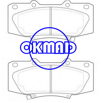 Pastilha de freio de captação TOYOTA Hi-Lux III FMSI: 8776-D1567 OEM: 04465-0K240 GDB3534 WVA: 25209 25210, F1567